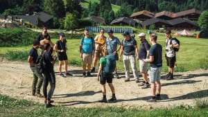 Wandern und Radfahren war unser Fokus